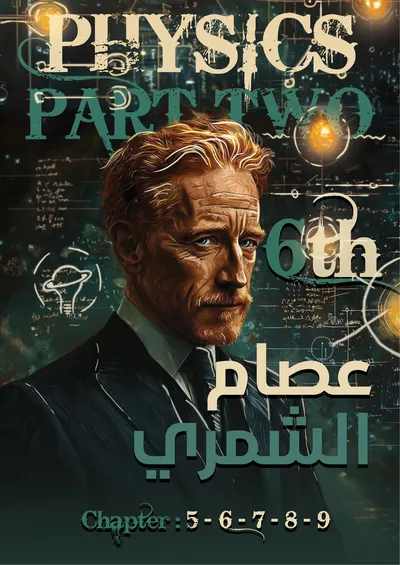 ملزمة الفيزياء الجزء الثاني عصام الشمري السادس علمي 2025 [PDF]